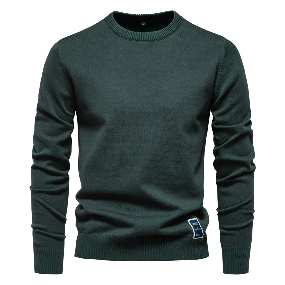 Jongman™ | Casual Sweater Met Ronde Hals