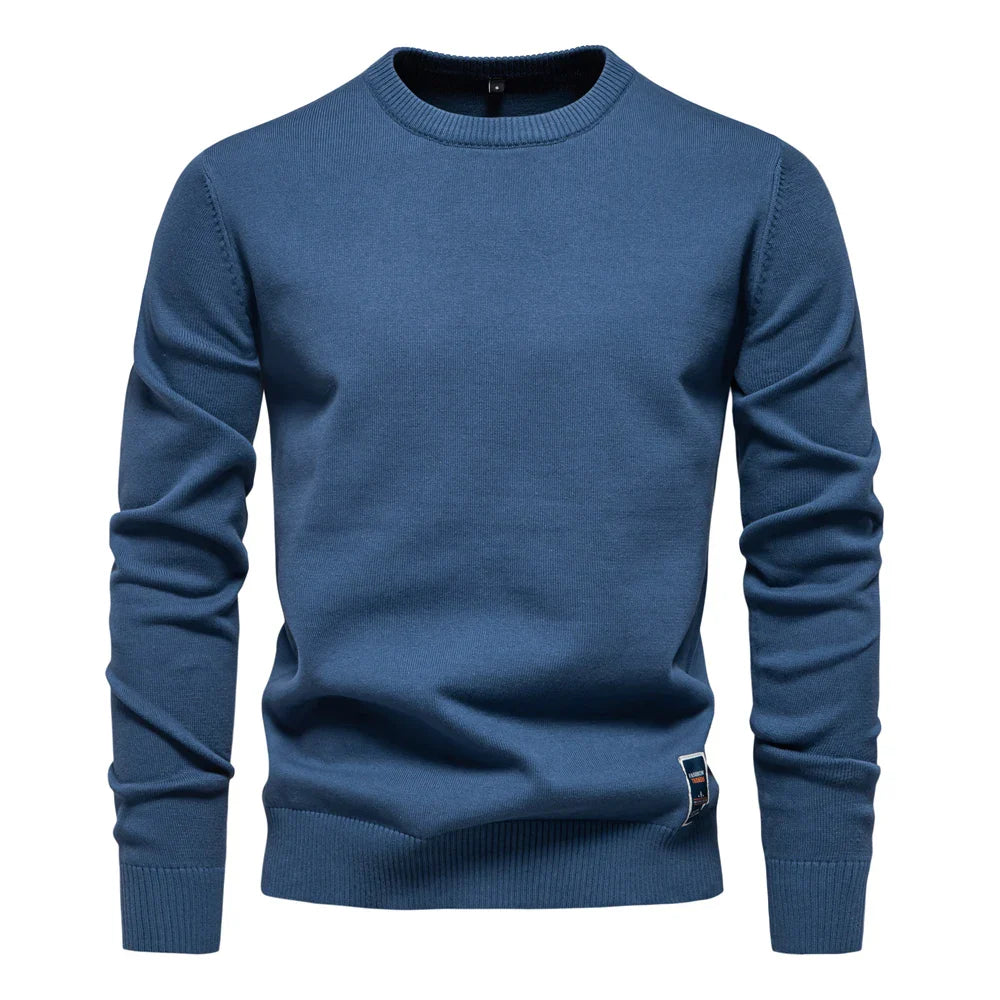 Jongman™ | Casual Sweater Met Ronde Hals