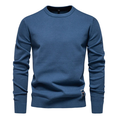 Jongman™ | Casual Sweater Met Ronde Hals