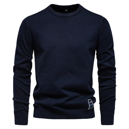 Jongman™ | Casual Sweater Met Ronde Hals