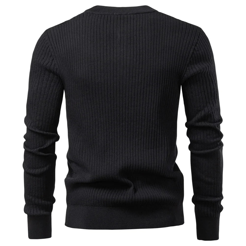 Jongman™ | Casual Winter Poloshirt Met Knopen