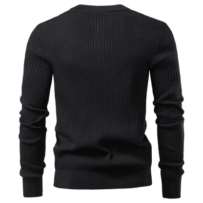 Jongman™ | Casual Winter Poloshirt Met Knopen