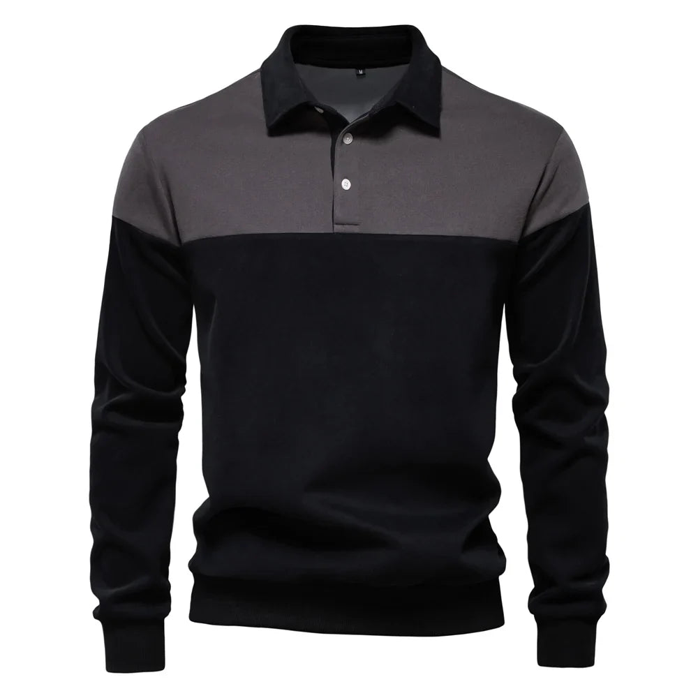 Jongman™ | Premium & Casual Poloshirt Met Lange Mouwen