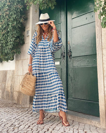 Fleur™ Bohemian Maxi Jurk