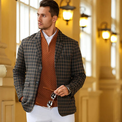 Jongman™ | Wafelgebreide Heren Trui