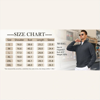 Jongman™ | Wafelgebreide Heren Trui