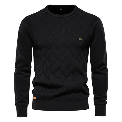 Jongman™ | Heren Trui Met Ruitdesign
