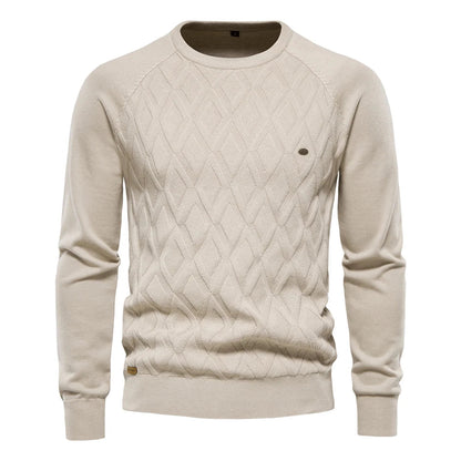 Jongman™ | Heren Trui Met Ruitdesign