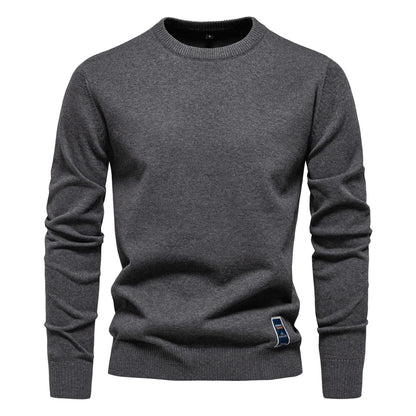 Jongman™ | Casual Sweater Met Ronde Hals