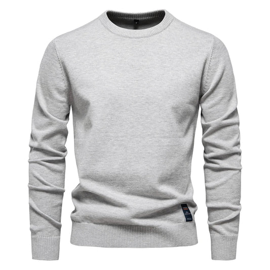 Jongman™ | Casual Sweater Met Ronde Hals