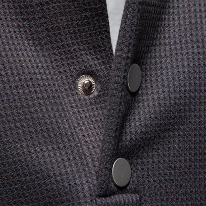 Jongman™ | Fleece Gevoerd Sweatshirt Met Knoopdesign