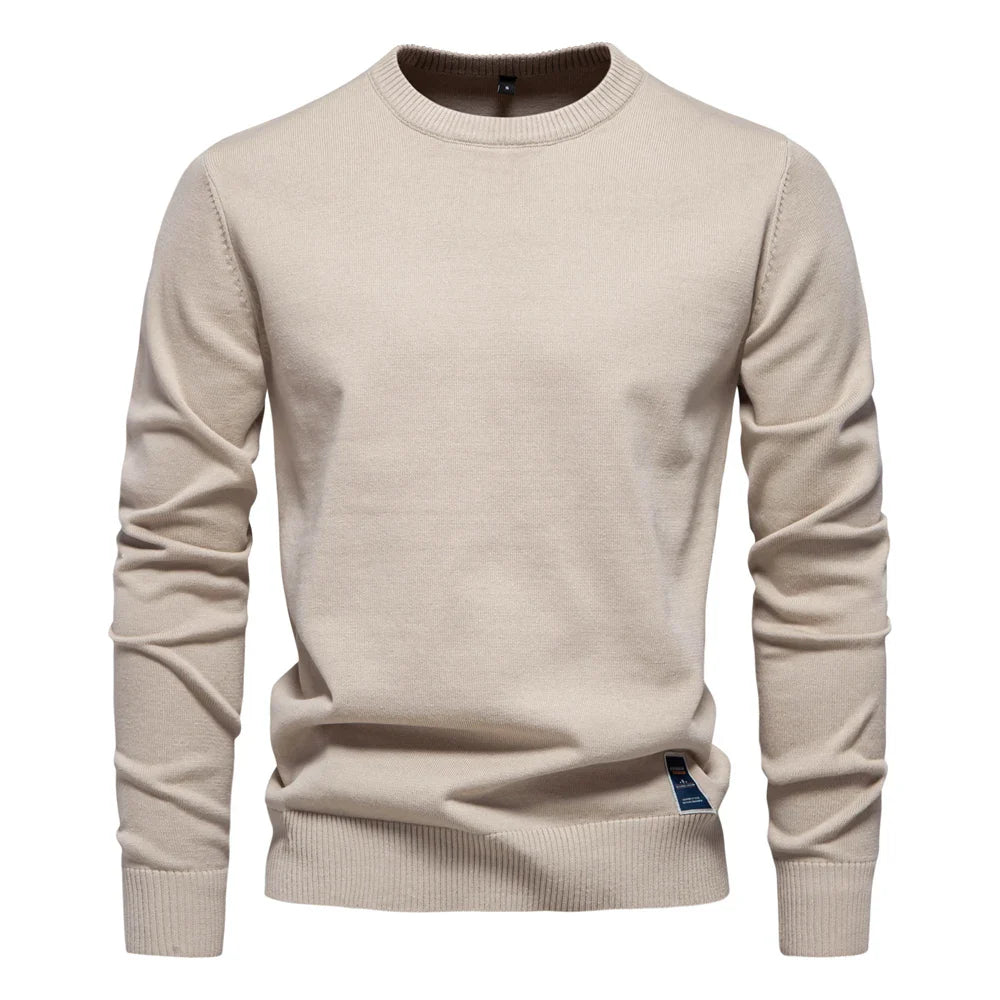 Jongman™ | Casual Sweater Met Ronde Hals