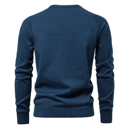 Jongman™ | Gebreid Heren Sweatshirt Met Ronde Hals