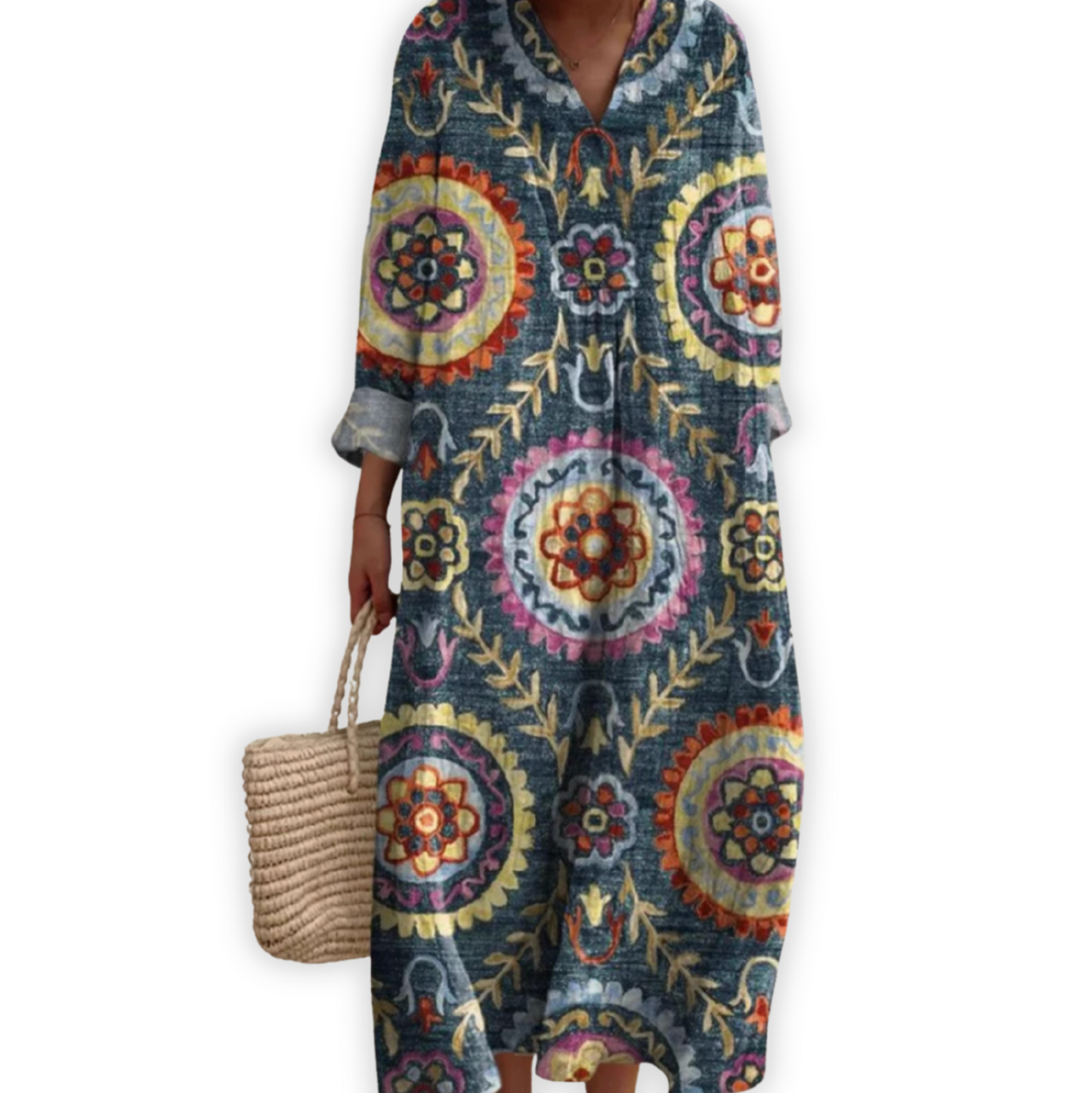 Olivia™ Licht Vintage Jurk