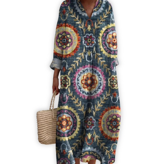 Olivia™ Licht Vintage Jurk
