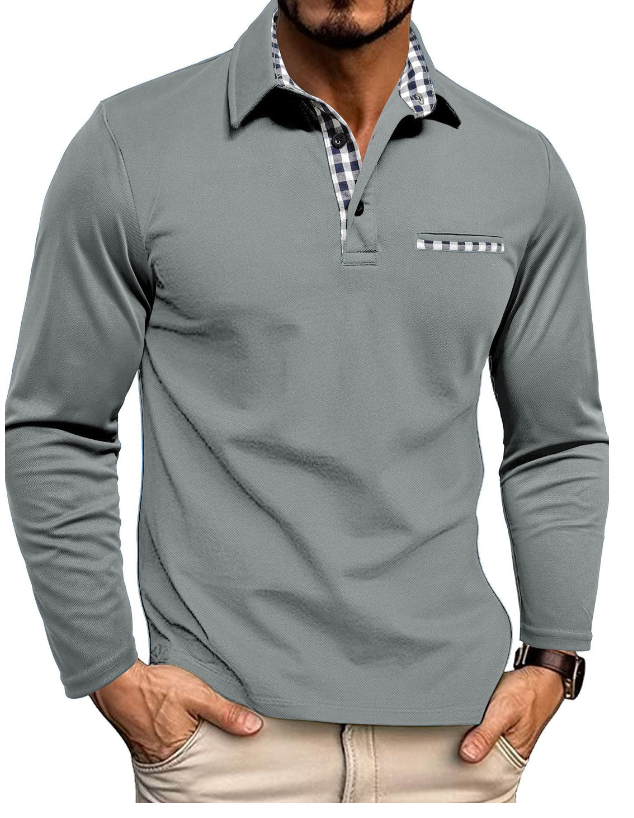 Poloshirt met Lange Mouwen