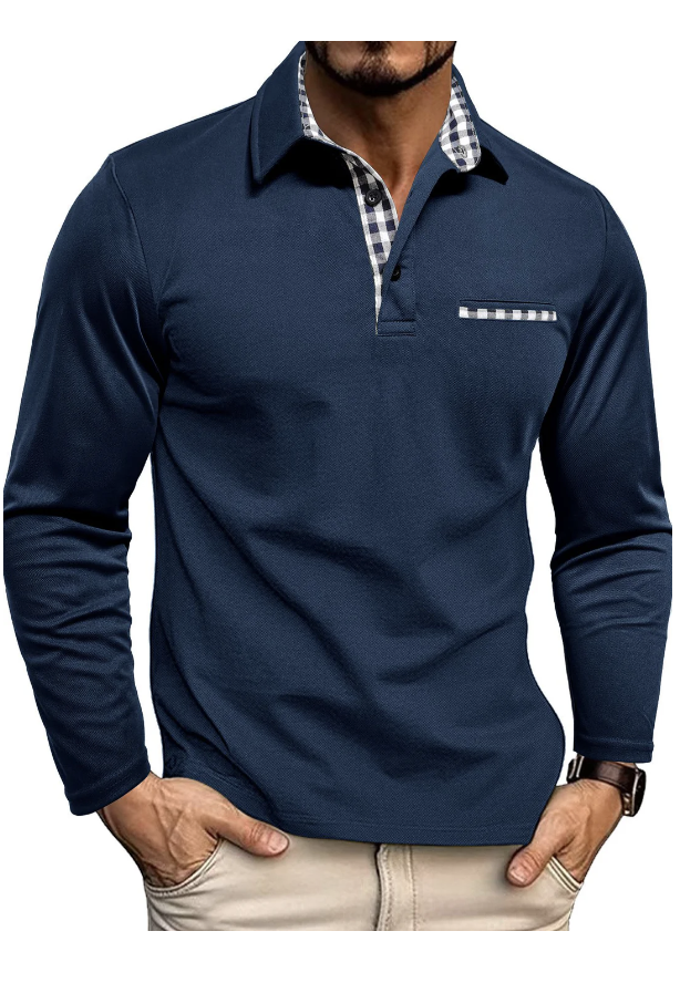 Poloshirt met Lange Mouwen