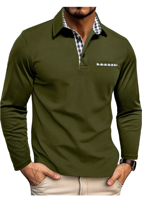 Poloshirt met Lange Mouwen