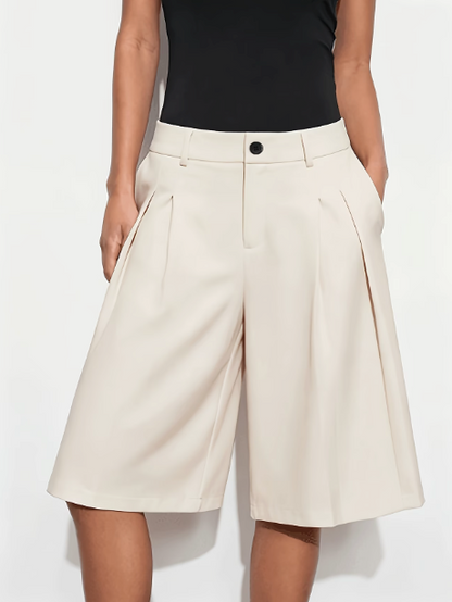 Elin | Elegante High-Waist Bermuda Pantalon