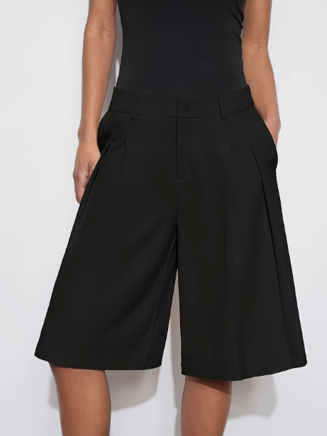 Elin | Elegante High-Waist Bermuda Pantalon