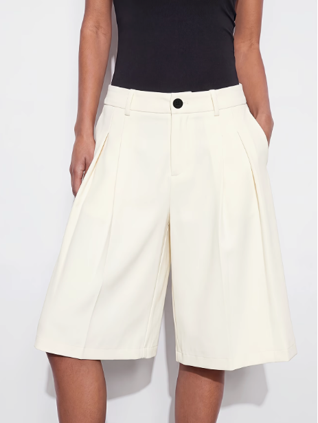 Elin | Elegante High-Waist Bermuda Pantalon