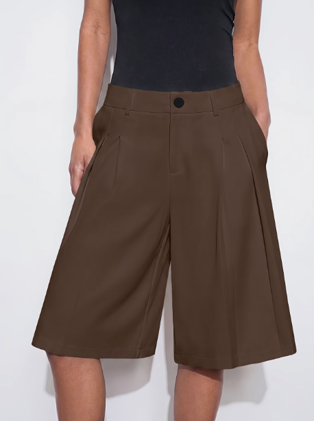 Elin | Elegante High-Waist Bermuda Pantalon