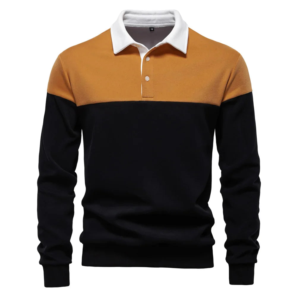 Jongman™ | Premium & Casual Poloshirt Met Lange Mouwen
