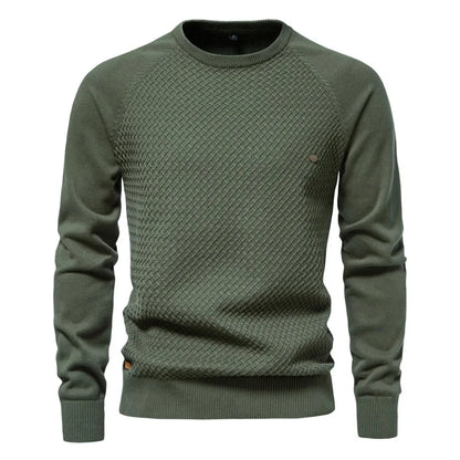 Jongman™ | Gebreid Heren Sweatshirt Met Ronde Hals