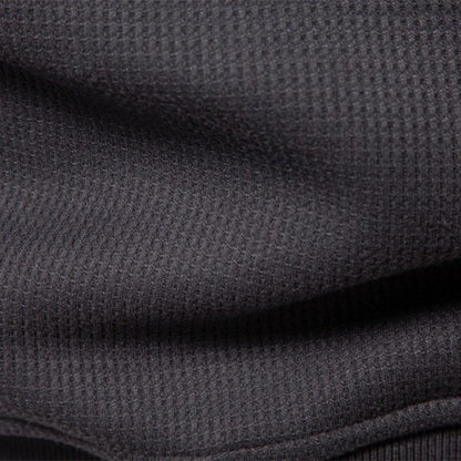 Jongman™ | Fleece Gevoerd Sweatshirt Met Knoopdesign