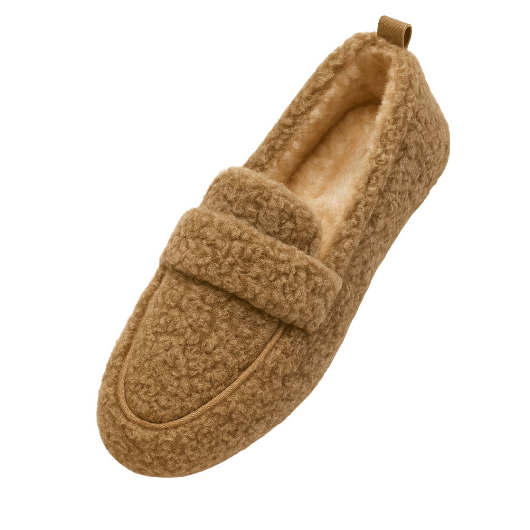 Usha | Luxe Lamswollen Mocassins