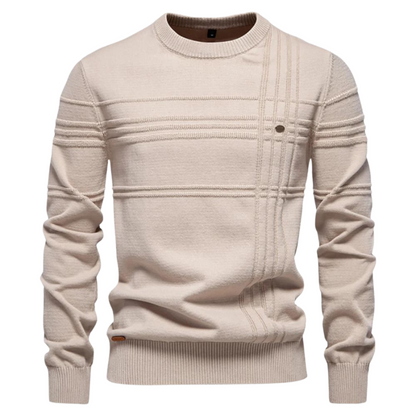 Jongman™ | Katoenen Herentrui Met Ruitdesign