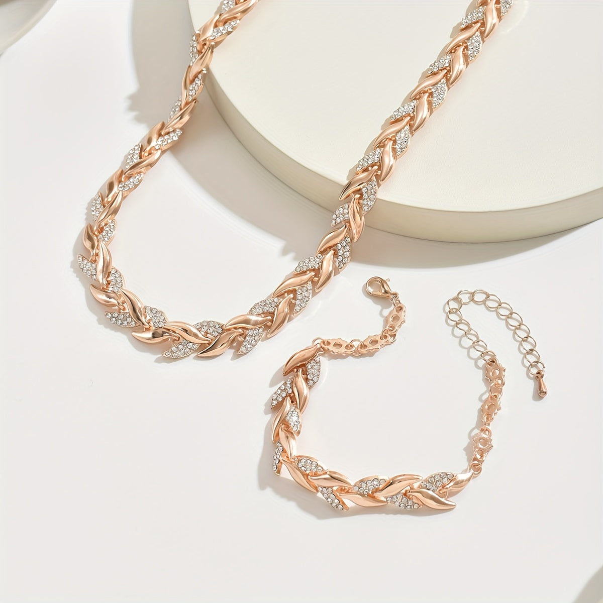 Claudine | Handgemaakte visstaart hanger en armband