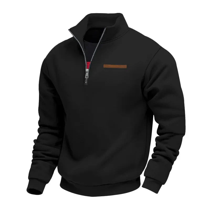 Adrian | Casual fleece trui voor heren