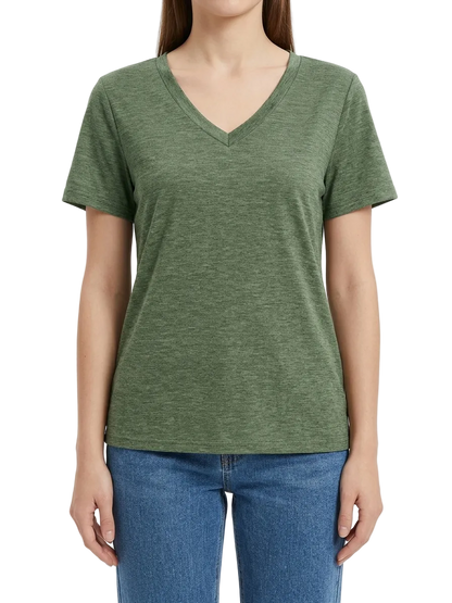 Aura | V-Hals Essential T-Shirt