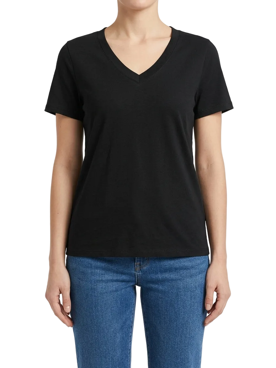 Aura | V-Hals Essential T-Shirt