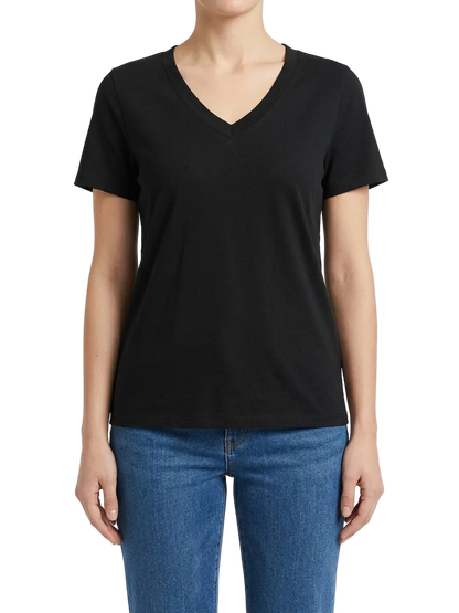 Aura | V-Hals Essential T-Shirt