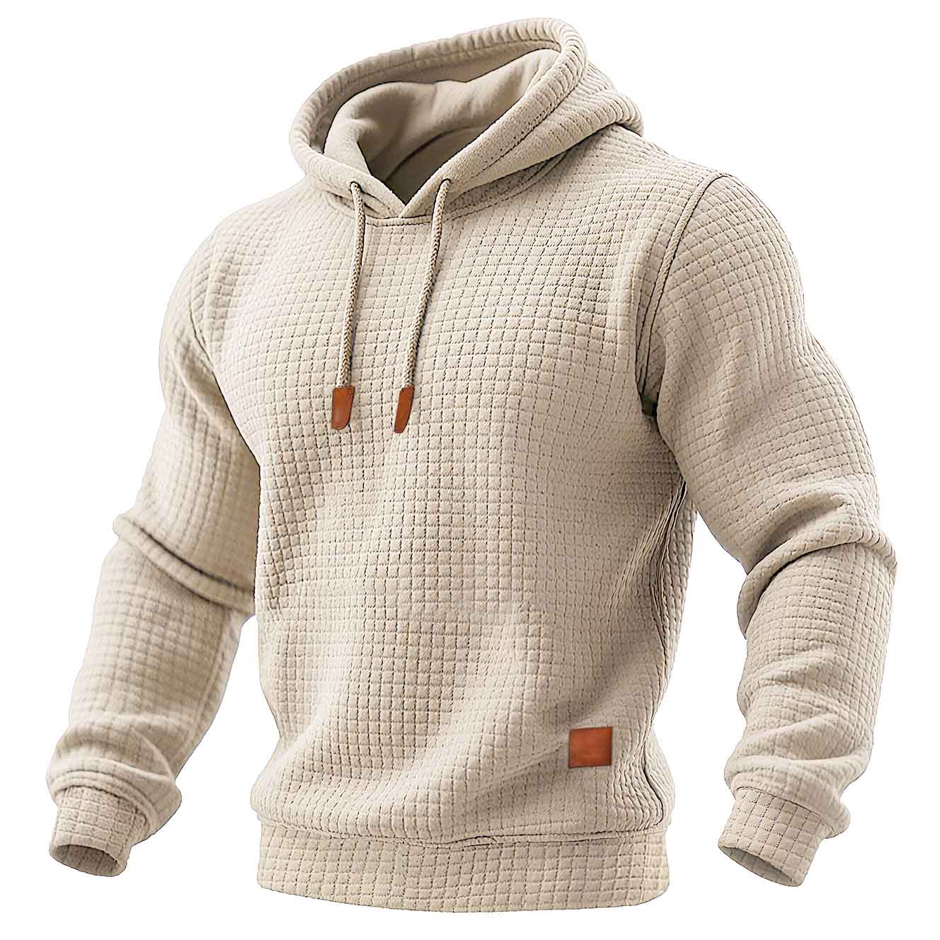 Paris | Premium Mannen Sweater van Gestructureerde Knit
