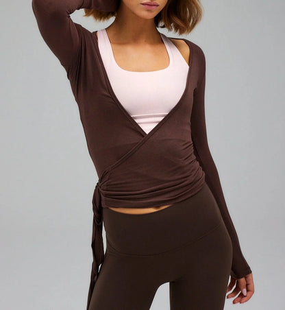 Motion Wrap Blouse