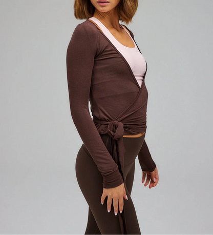 Motion Wrap Blouse
