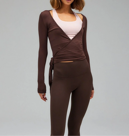 Motion Wrap Blouse