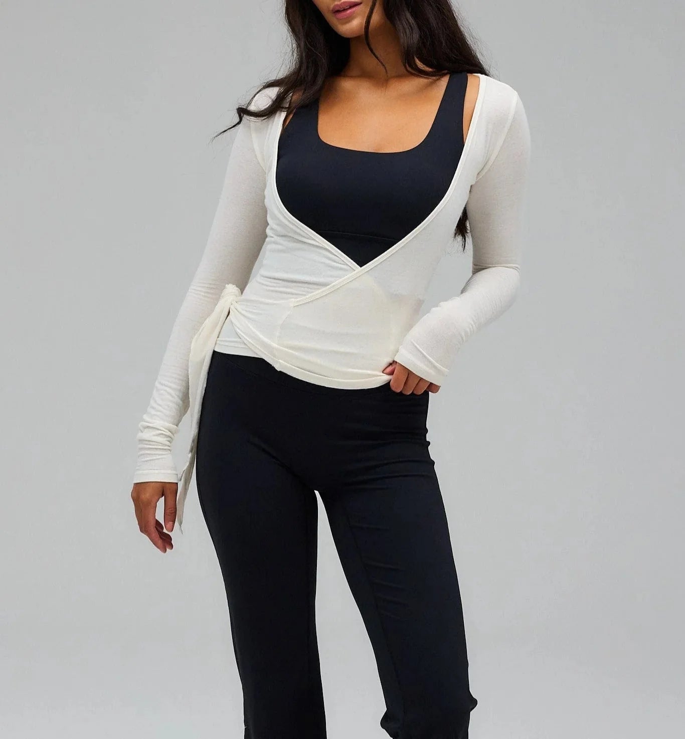 Motion Wrap Blouse