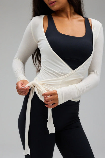 Motion Wrap Blouse