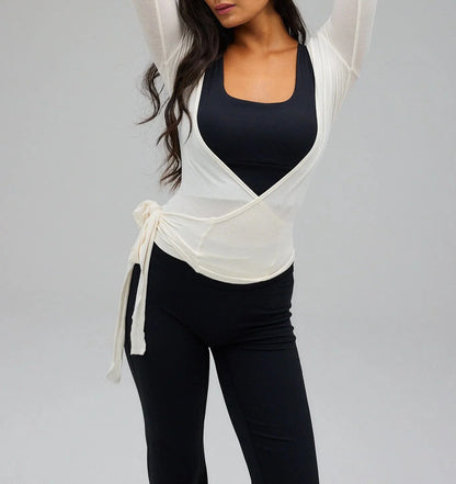 Motion Wrap Blouse