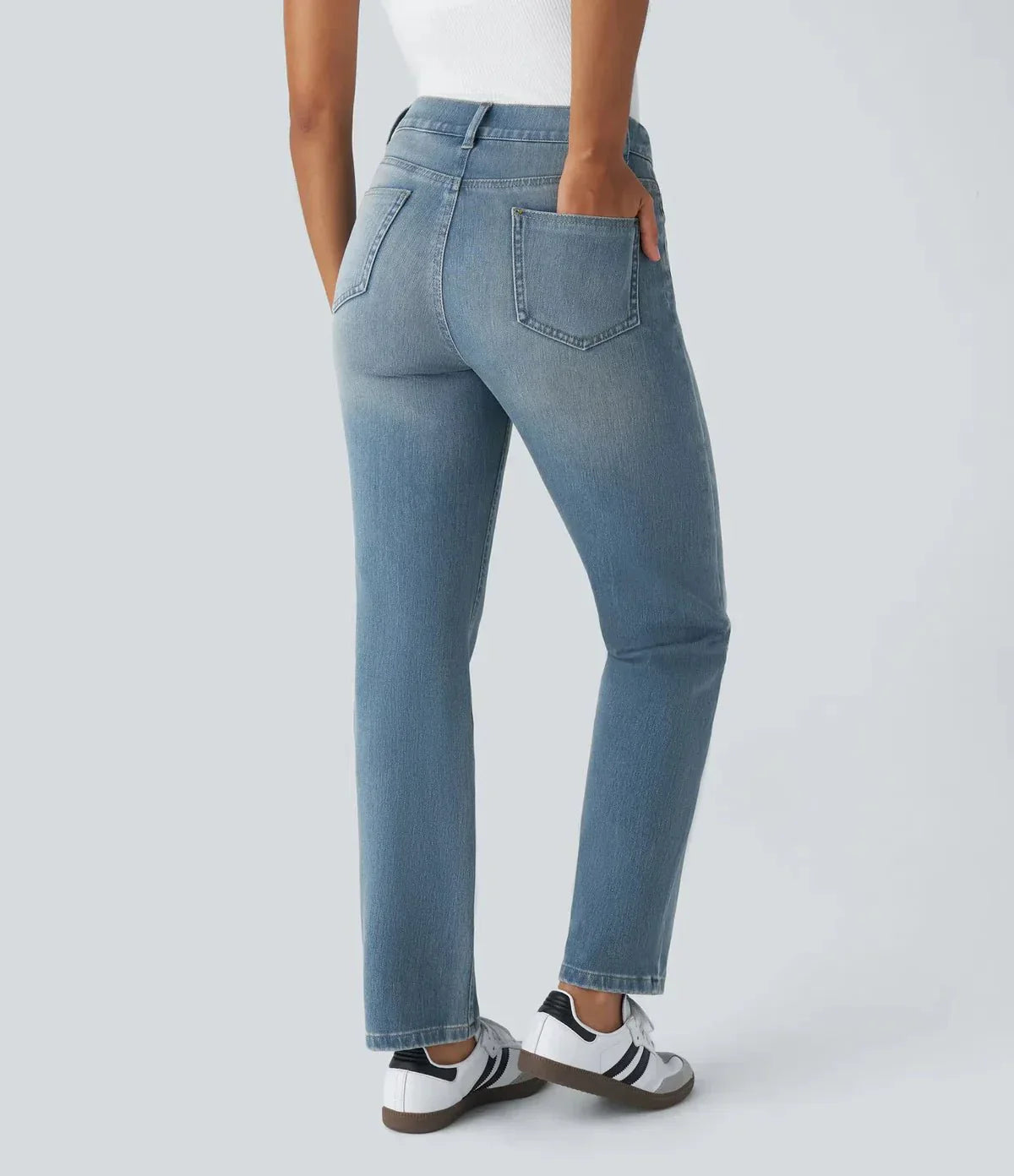 ComfortFit™ - Elastische & Comfortabele Broek Met Hoge Taille