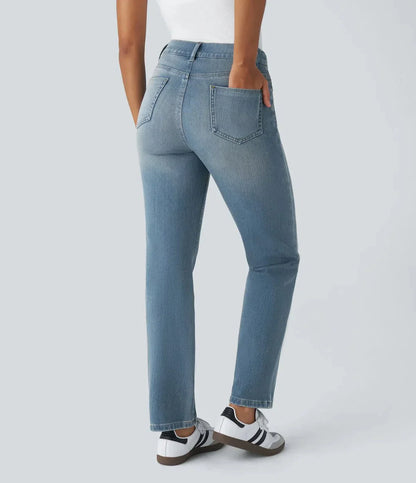 ComfortFit™ - Elastische & Comfortabele Broek Met Hoge Taille