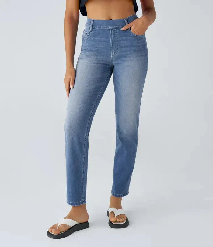 ComfortFit™ - Elastische & Comfortabele Broek Met Hoge Taille