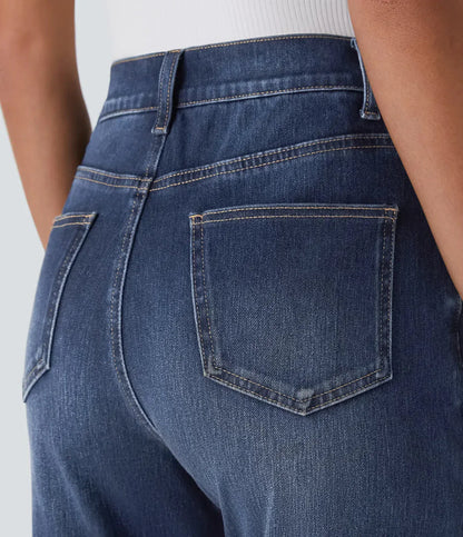 ComfortFit™ - Elastische & Comfortabele Broek Met Hoge Taille