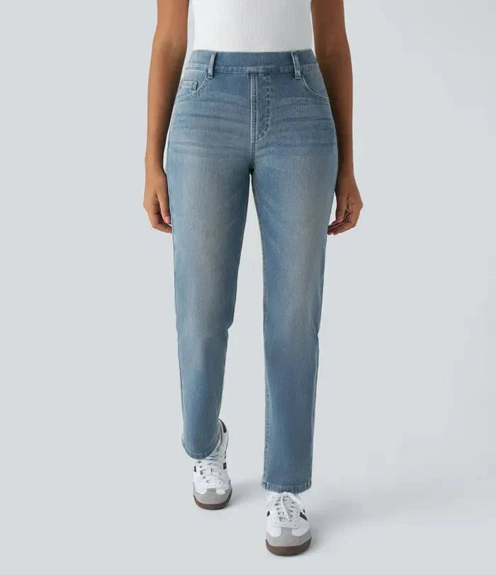 ComfortFit™ - Elastische & Comfortabele Broek Met Hoge Taille