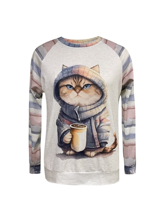 Coziness & Cacao | Artistieke Lounge Trui