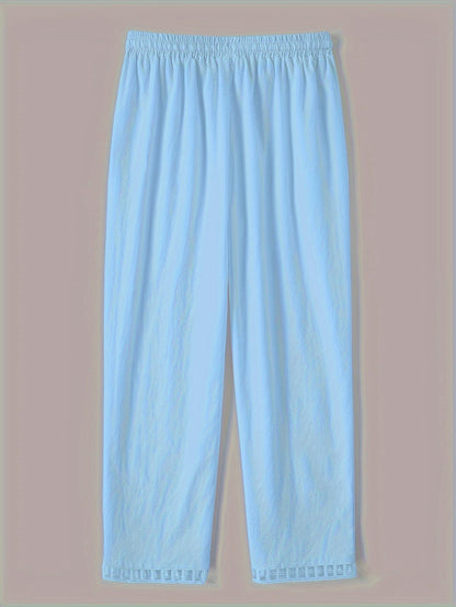 Wren™ Ontspannen Cropped Broek Met Contrastafwerking